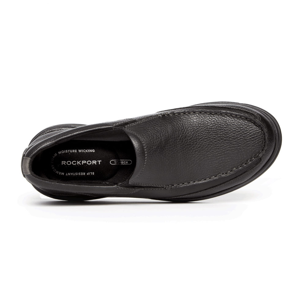 Rockport Slip-Ons Herre Svart - Prowalker Eureka Plus - ONPE07864